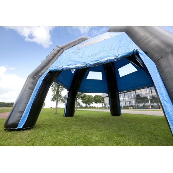 Blue Large Comercial Grade Dome Inflatable Tent Water Proof PVC For Advertising