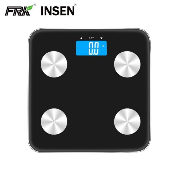 Buy Anti - Slip Glass Platform Electronic Body Fat Analyser Scale at wholesale prices