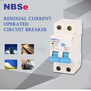 IEC61008 Electromagnetic Double Pole 4P RCBO Device Residual Circuit Breaker
