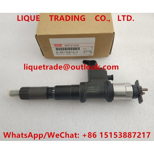 DENSO injector 8-98139816-3 , 095000-8633 , 095000-8163 ISUZU injector