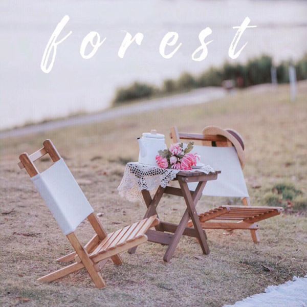 Mail Packing Y Outdoor Camping Garden Stackable Folding Beech Wooden Picnic Beach Chair