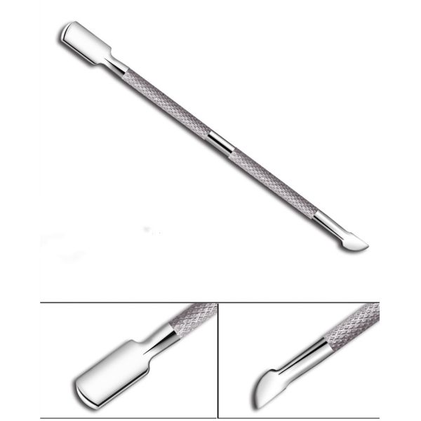 Hot sales Nails Exfoliating Tool Stainless Steel Scissors with Brush Pen Push Barbed Dead Skin Multi Function Nail Clippers