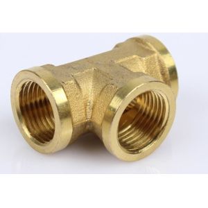 4"X3" 3000# Copper Nickel Fittings UNS C71500 Threaded Unequal Tee