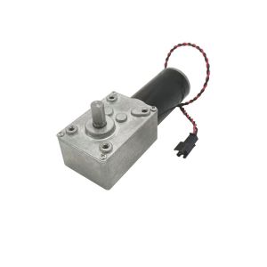 High Torque Electric Motor 24v DC Motor With Worm Gearbox DC Motor