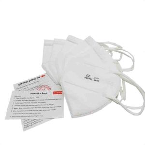 Non-woven face shield kn95 reusable 5 layer dust mask respirator