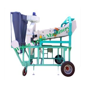 High Efficiency Wheat Cleaning Machine Movable Vibration Sieve Machine