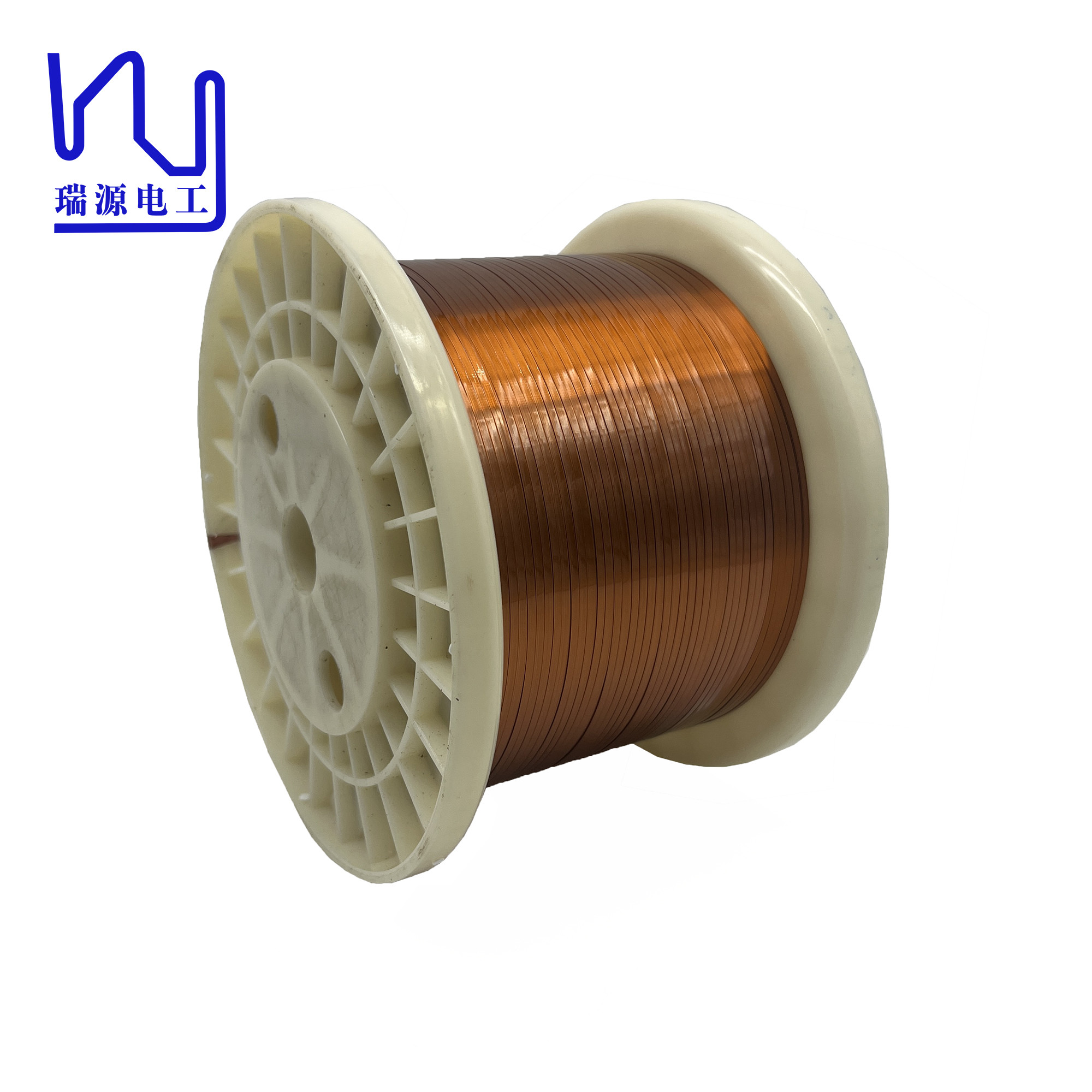 Quality AIW 220C 0.1mm Rectangular Enameled Copper Wire for sale