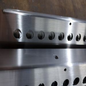 Customized Sheet Metal Bending Services 1mm Black Easy Cutting High Efficiency