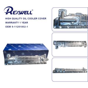 New Aluminium Oil Cooler Cover Assy 9-11281802-1 9112818021 11928-10261 For