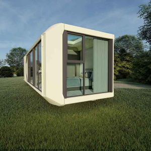 Portable and Comfortable The Space Capsule House for Adapting to Your Changing
