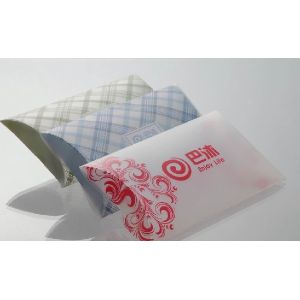 China Plastic folding box, tissue box, customized designs welcomed on sale