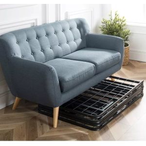 Upgrade Your Sleep Experience with our Modern Steel Platform Bed and Foldable