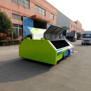 Customized Big Garbage Containers Mobile Waste Collection Containers 6m3