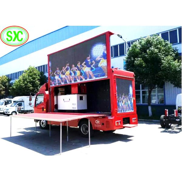 IP65 Seamless Refresh Frequency Mobile Truck LED Display for B2B Distribution