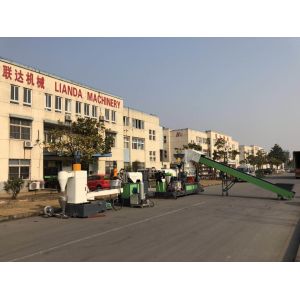Double Stages Water Ring Plastic Granulating Line