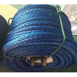 12 Strand UHMWPE Rope Core Double Braided UHMWPE Rope Hawser Ship Rope