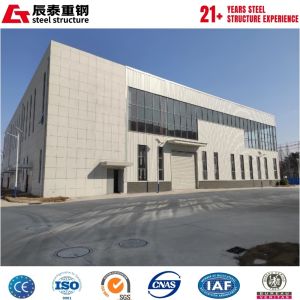 Factory prefabricated on-site assembly of galvanized steel structure workshop