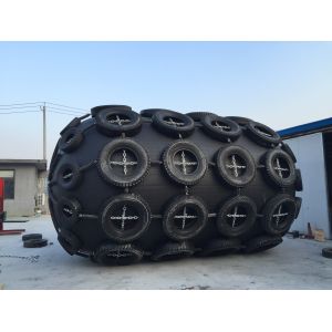 Airplane Tyres YOKOHAMA Inflatable Marine Fender Ship To Ship Transfer
