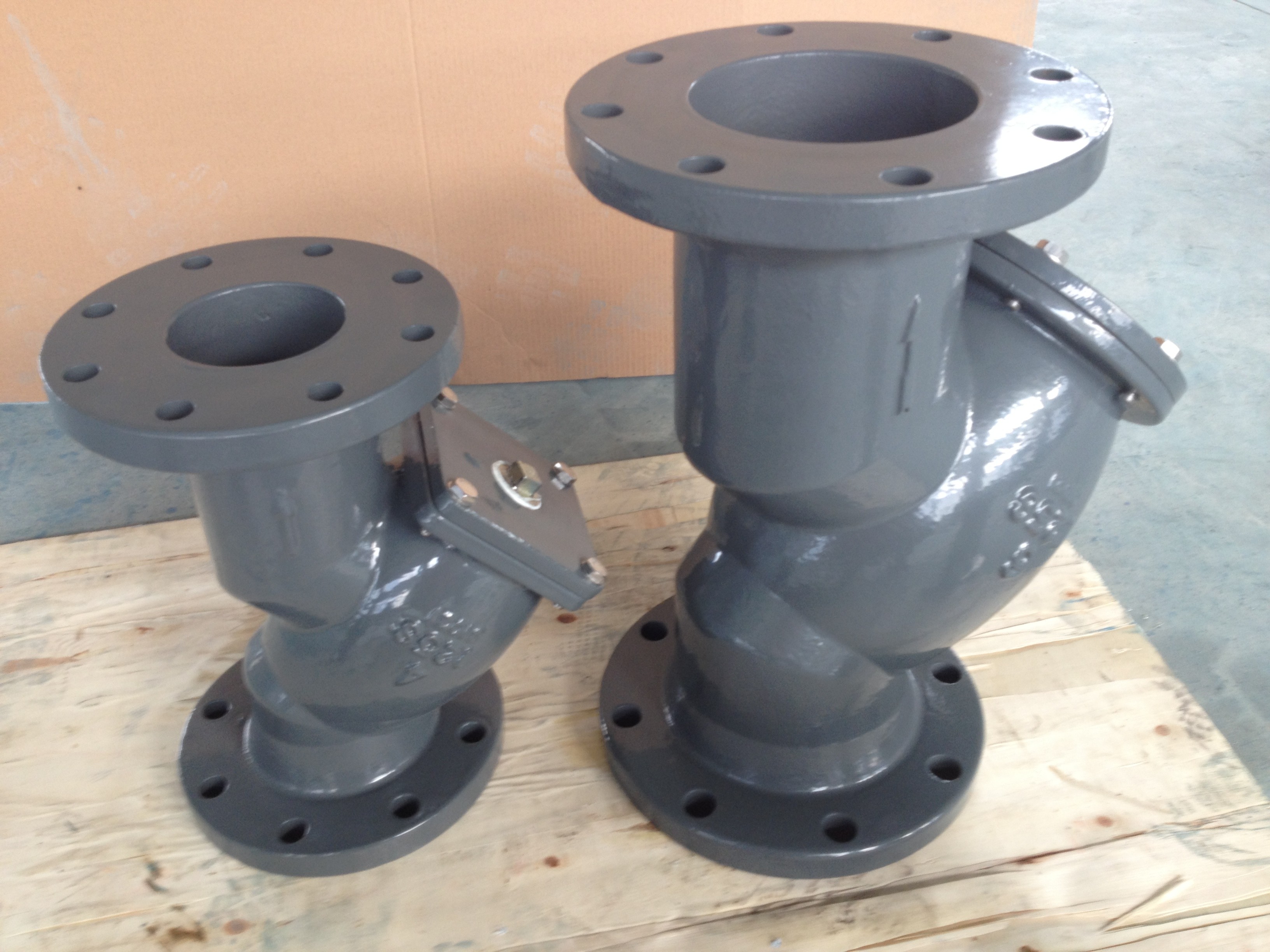 505-F ANSI Y STRIANER FLANGED ENDS