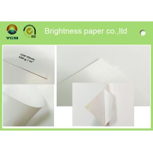 Standard Size Gloss Art Paper 80g , Wood Free Coated Art Paper For Books