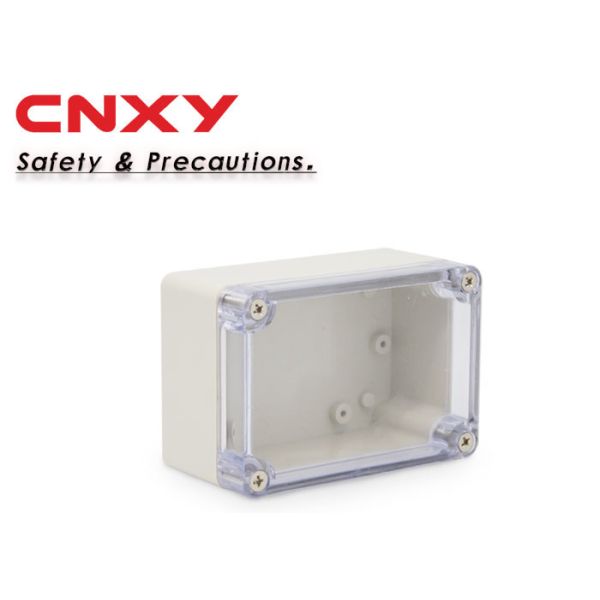 IP65 transparent cover electrical terminal box plastic junction box electric
