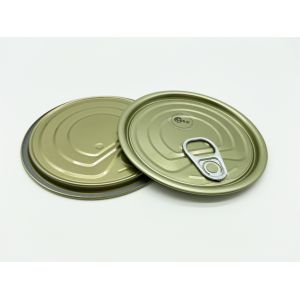 83mm Diameter Sauce Canning Easy Open End,TFS, Packed with krafe bag then fixed