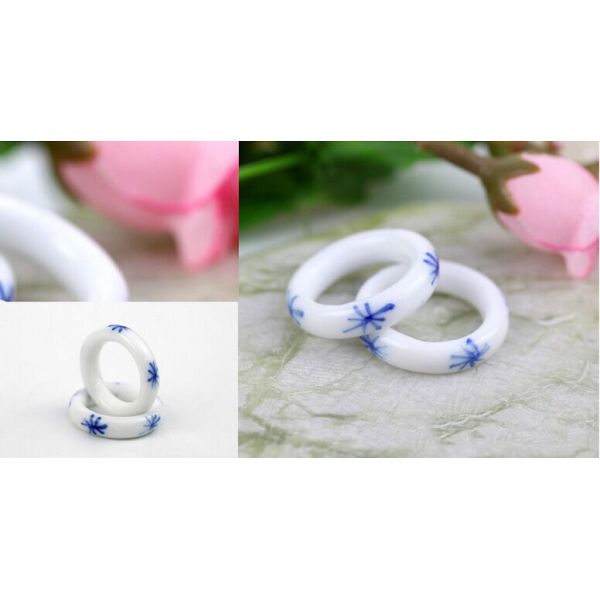 Ethnic ring ceramic decals