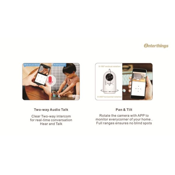 1080p Indoor Pan & Tilt Wi-Fi Camera