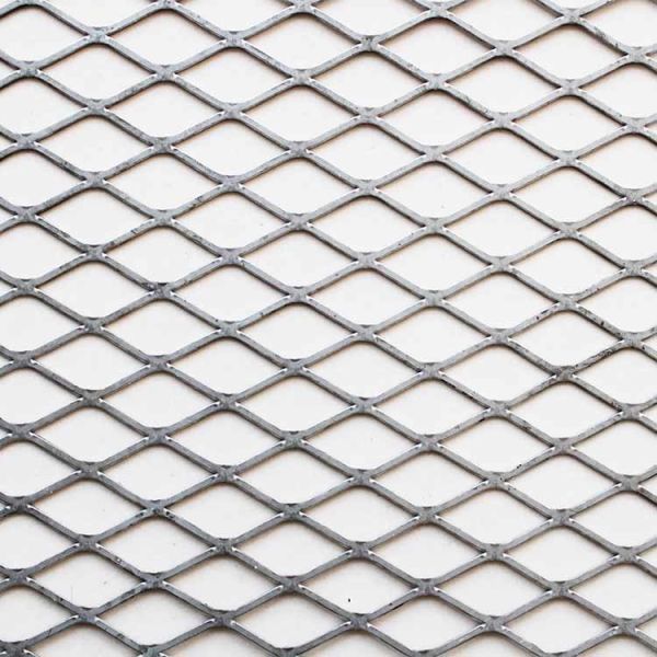 Satellite Diamond Metal Mesh , Excellent Corrosion Resistance Flat Expanded