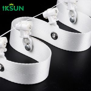 Ceiling Mounted Wave Ripple S Fold Curtain Tape With Hooks