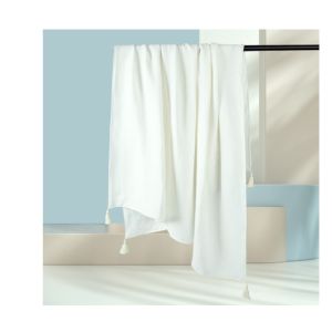 Natural Green Crepe Gauze Fabric 180GSM 145X120 Three Layers