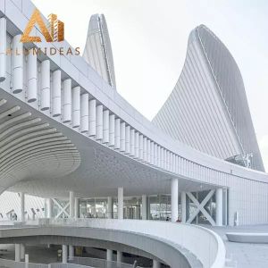 China Aluminum Custom Decoration Louver Construction Panel on sale