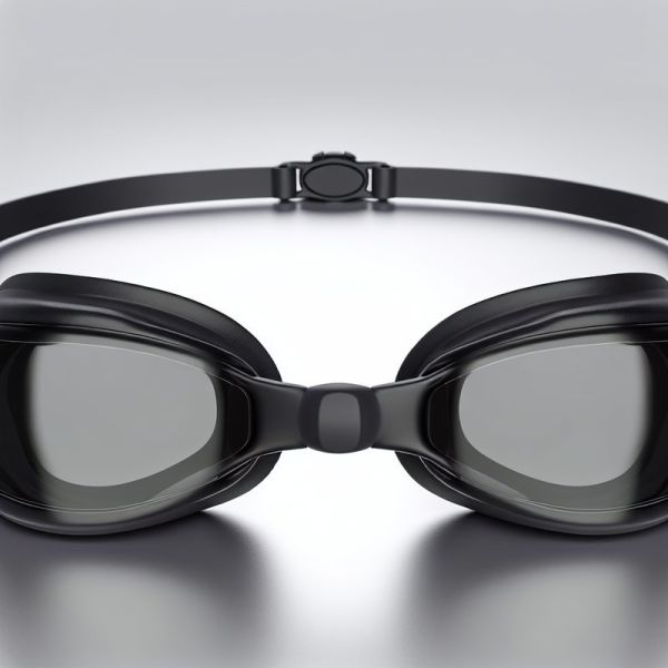 Buy Black Anti Fog Swimming Goggles with UV Protection at wholesale prices