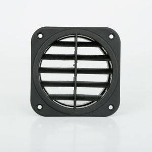 China 90mm Diameter Black Vent For 5KW 12V 24V Diesel Air Parking Heater on Camper Motorhome on sale
