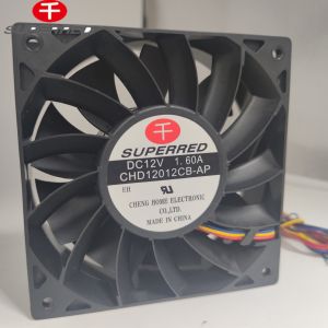 120x120x38mm DC CPU Fan With 0.2A Current For Better Heat Dissipation