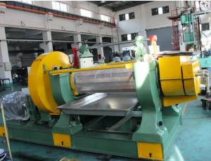 China 400MM Roller Rubber Compounding Equipment Rubber Mixing Machine For Solid Silicone on sale