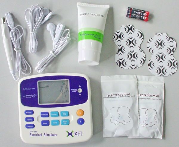 Acupuncture Digital Therapy Tens Electrical Stimulation Device With Electrode