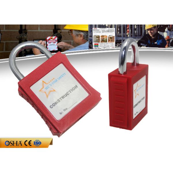 Buy ZC-G101 ABS Xenoy Safety Lockout Padlocks 20 Mm Mini Steel Shackle at wholesale prices
