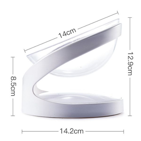 Adjustable Elevated Cat Feeder Raised Food Dish