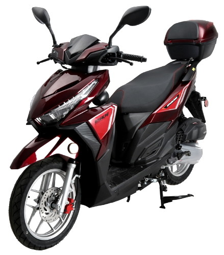 Buy 4 Stroke Single Cylinder Moped 150cc Motor Scooter at wholesale prices