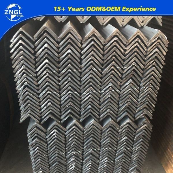 Non-Alloy Hot Rolled Carbon Equal Angle Steel Bar Ss400 A36 for Construction