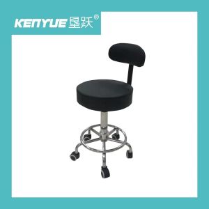 Removable color black nurse stool hospital waiting area chair