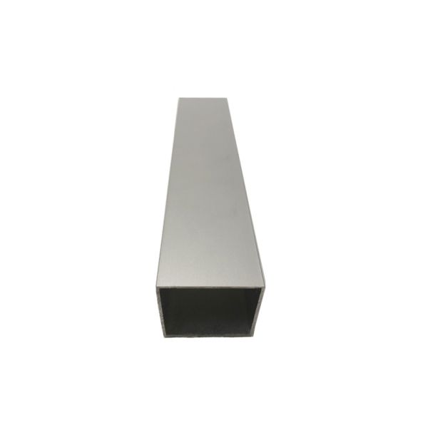 Buy Rectangular Silver Aluminum Alloy Profile Aluminum Tube 6063 T5 at wholesale prices