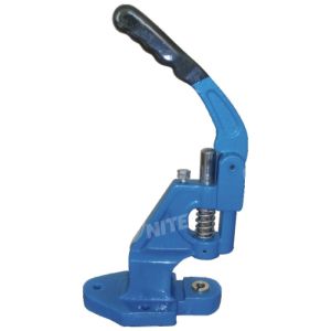 China Blue Hand Eyelet Press Machine 8Kg Hole Puncher 350x250x100 mm on sale