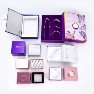 Custom Recyclable Kraft Paper Skincare Boxes With UV Advantage Rigid Lid And