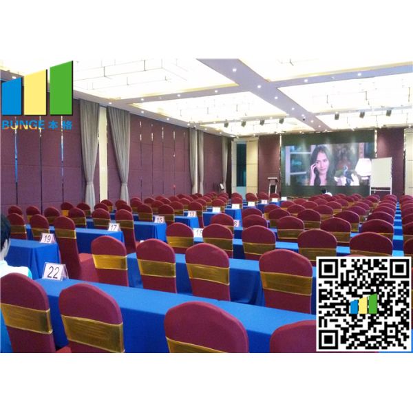 217 Inch Movable Partition Wall Acoustic Folding Door 85 Mm ~ 3.35 Inch Thickness