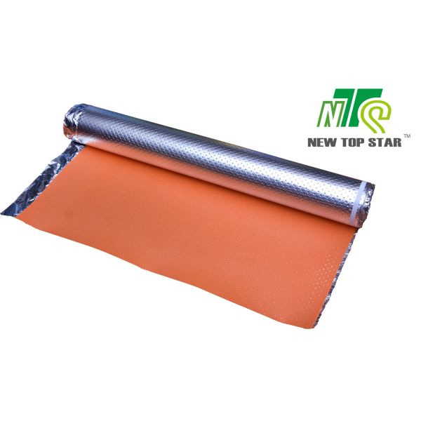 2mm 3 In 1 IXPE Foam Underlayment , Heatproof Sound Proofing Floor Underlay