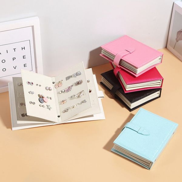 Buy 42 Pairs Earrings Storage Book at wholesale prices
