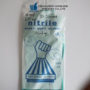 Heavy Duty Industry Non Disposable Gloves Chemical Resistant 15mil