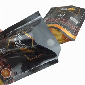 Custom Printing 500g standup foil lined coffee bag packaging